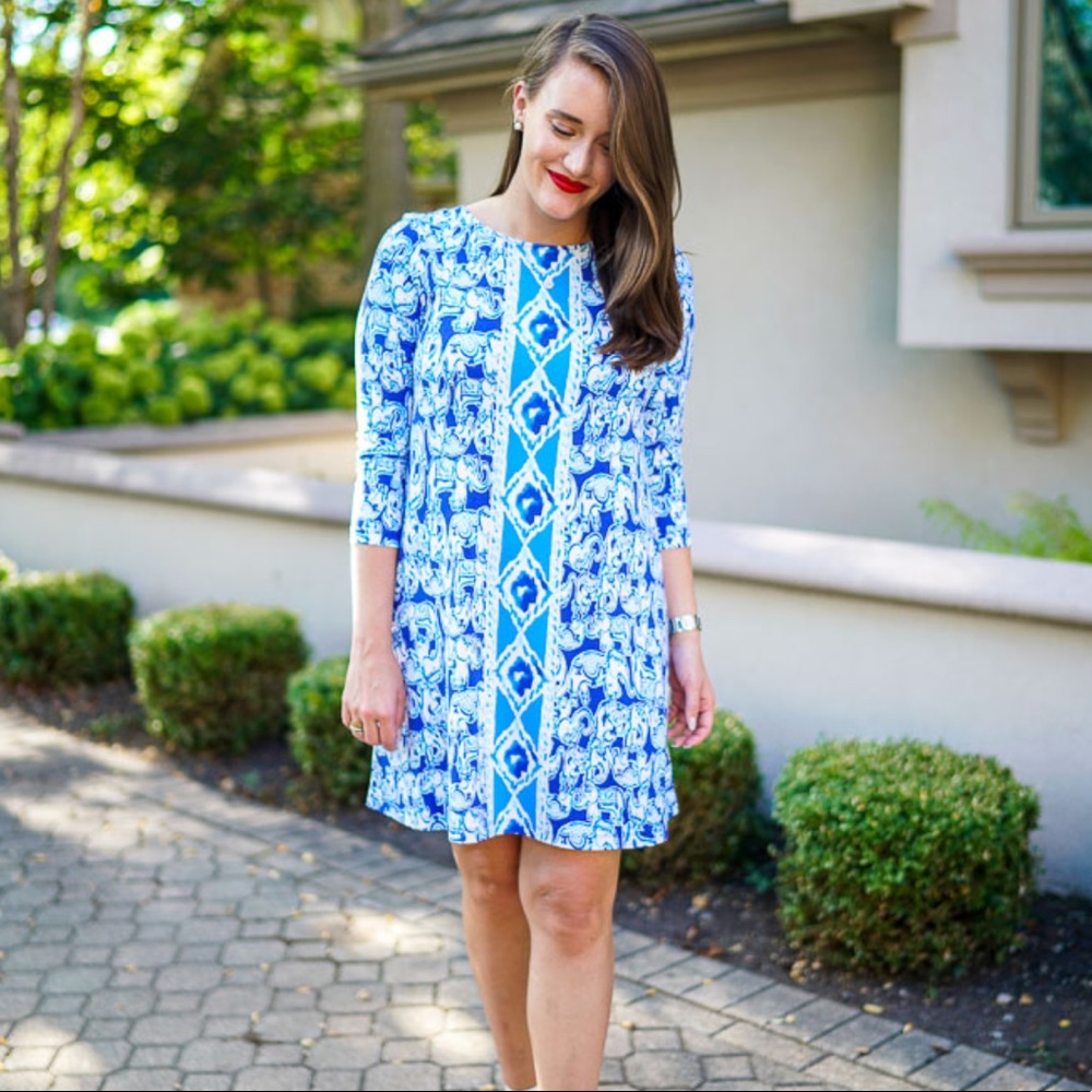 Lilly Pulitzer Get Trunky Ophelia Dress
